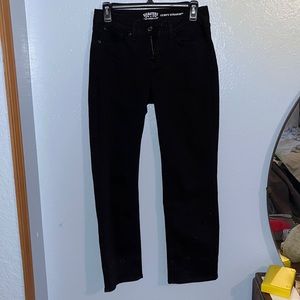 Levi Strauss Curvy Straight Black Jeans